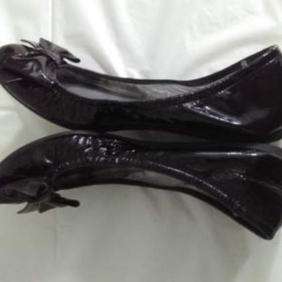 Kate Spade Patent Leather Elastic Ballet Flat 8.5 - Picture 6 of 8